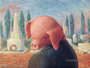  Magritte Pintura Art%C3%ADstica - un golpe de suerte 1948 René Magritte